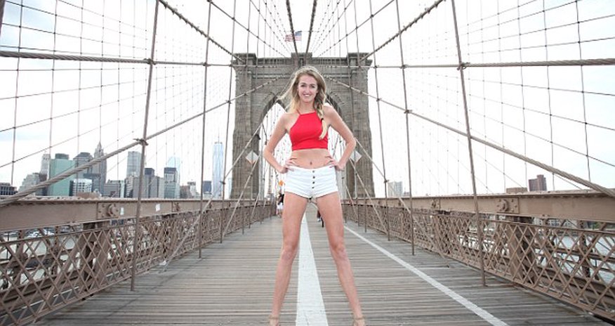 Student to challenge record for the world's longest legs... Student to challenge record for the world's longest legs...