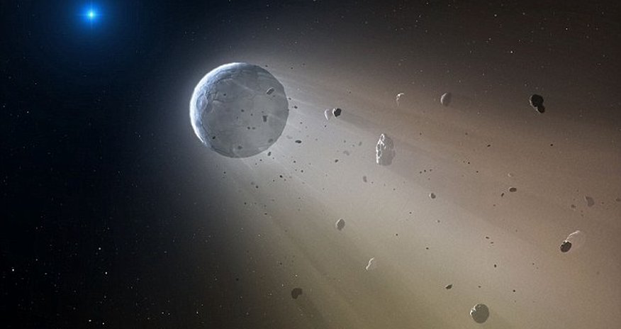 'We're watching a solar system get destroyed' 'We're watching a solar system get destroyed'