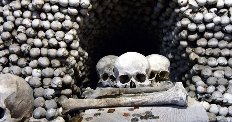 The church of 40,000 corpses The church of 40,000 corpses