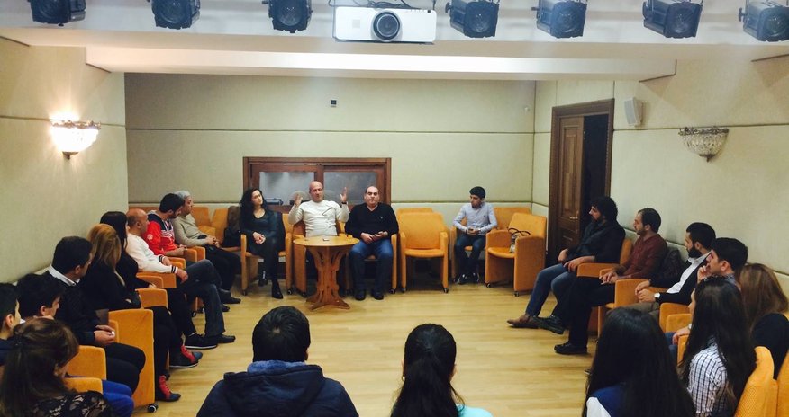 Musiqili Teatrda Yaradıcılıq Studiyası fəaliyyətə başladı - Fotolar Musiqili Teatrda Yaradıcılıq Studiyası fəaliyyətə başladı - Fotolar