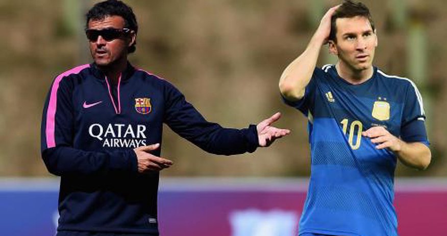 Luis Enrikedən Messi açıqlaması Luis Enrikedən Messi açıqlaması