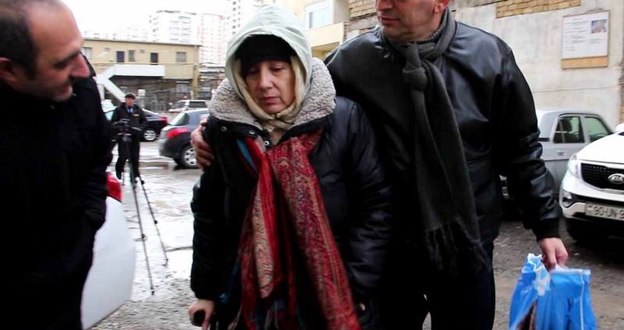 Лейла Юнус на свободе - ФОТО Лейла Юнус на свободе - ФОТО