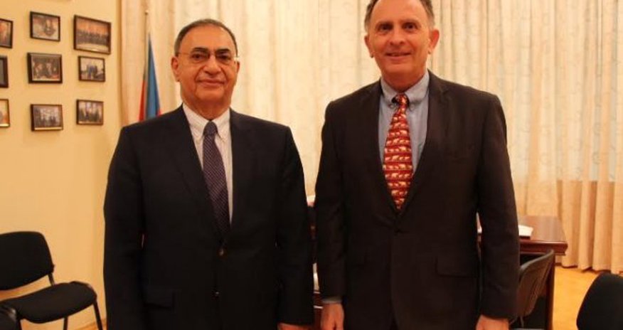 Asim Mollazade meets Israeli ambassador to Azerbaijan Asim Mollazade meets Israeli ambassador to Azerbaijan