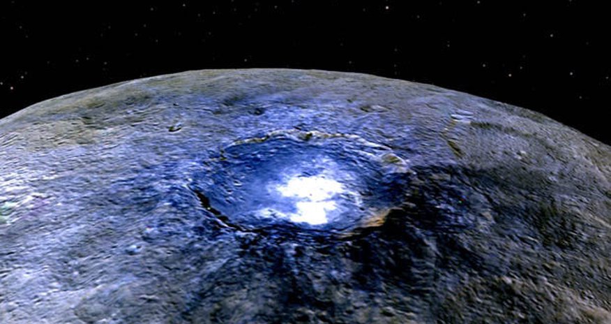 NASA spotted glowing blue lights on this alien world NASA spotted glowing blue lights on this alien world