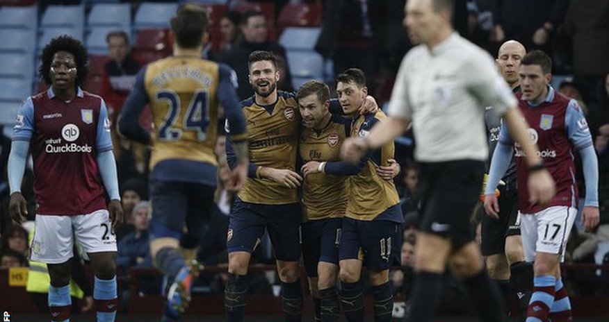 Aston Villa 0 - 2 Arsenal Aston Villa 0 - 2 Arsenal