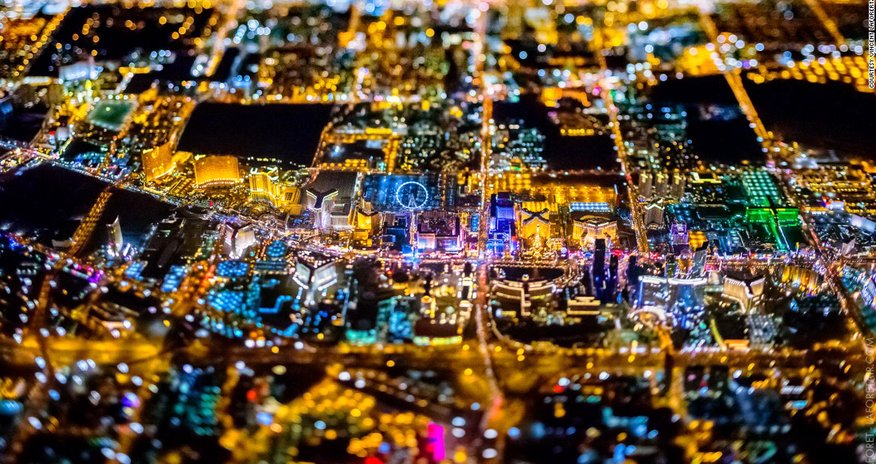 Mega-cities from 12,000 feet Mega-cities from 12,000 feet