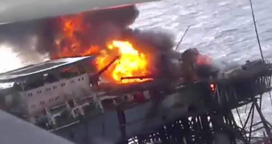 SOCAR denies reports of oil spill in Caspian after rig fire SOCAR denies reports of oil spill in Caspian after rig fire
