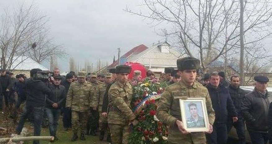Наш шахид похоронен в Хачмазе Наш шахид похоронен в Хачмазе