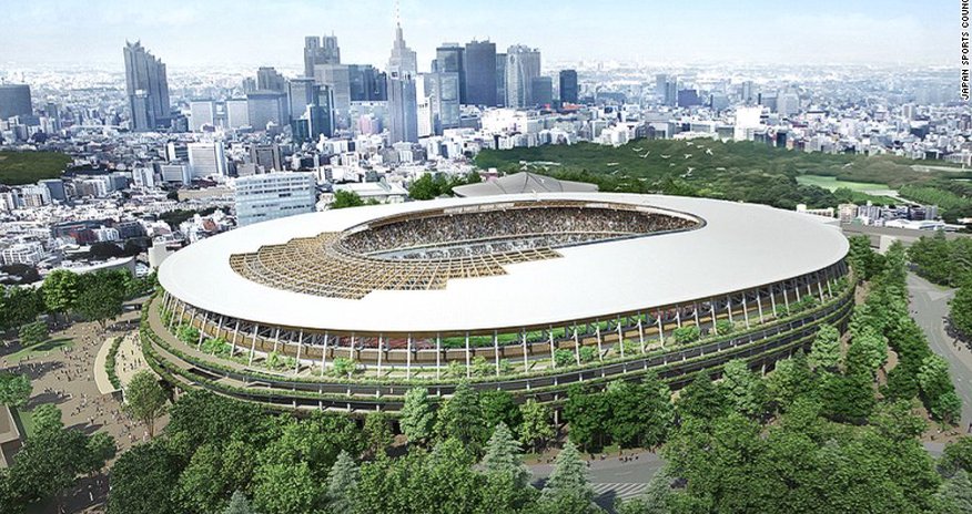 Japan unveils design for 2020 Olympic stadium ... again Japan unveils design for 2020 Olympic stadium ... again