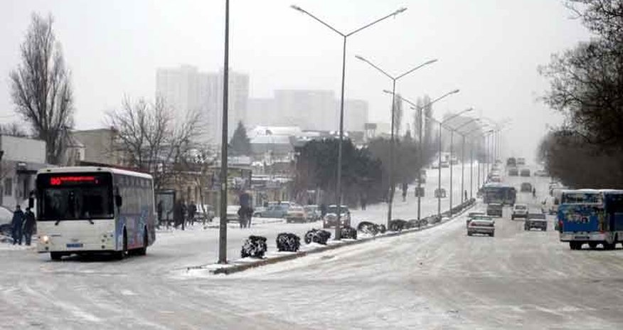 Sabah Bakıda qar yağacaq Sabah Bakıda qar yağacaq