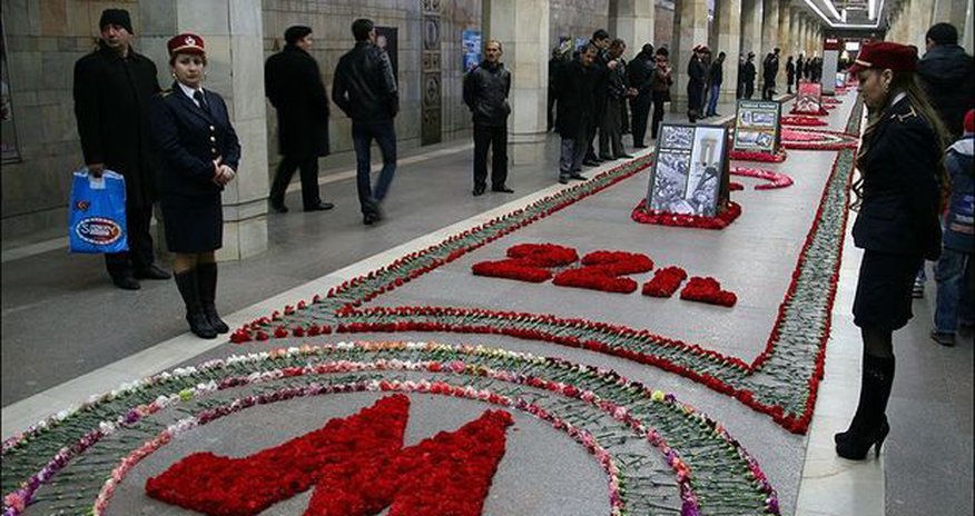 Метро украсят гвоздиками Метро украсят гвоздиками