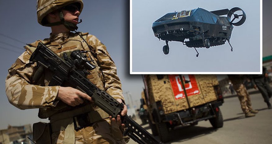 Super-drone capable of lifting two soldiers could change future of warfare Super-drone capable of lifting two soldiers could change future of warfare