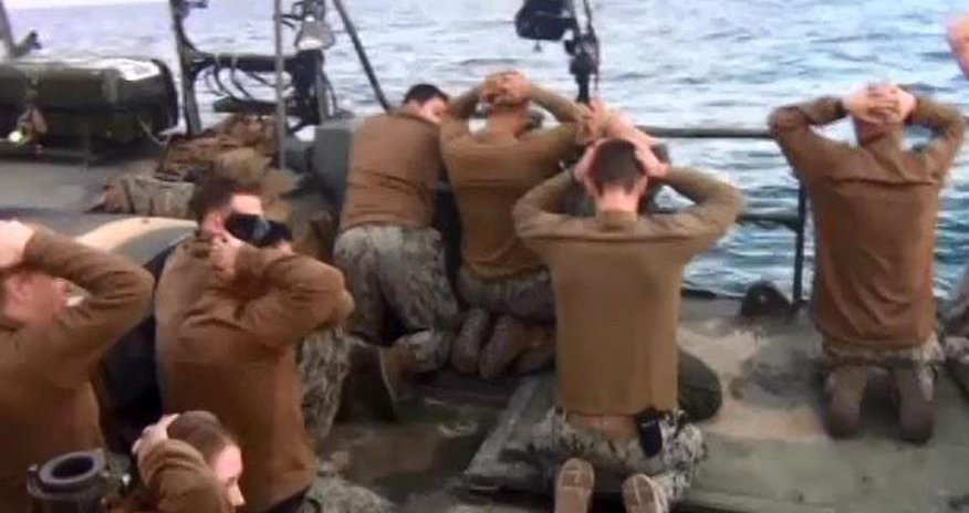 American sailor apologizing for Iran incident American sailor apologizing for Iran incident
