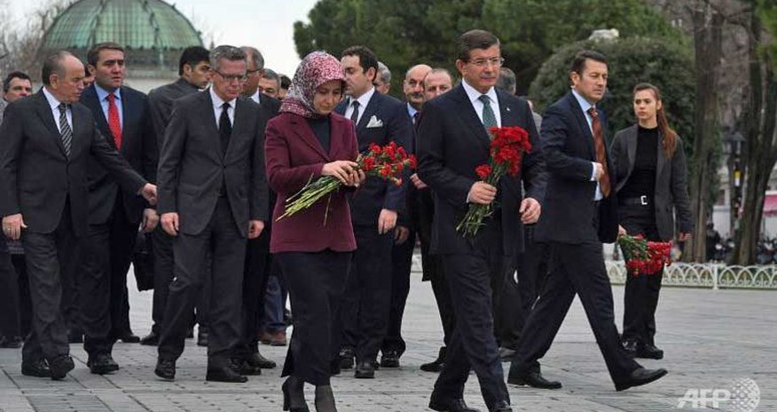 German-Turkish tribute to victims of Istanbul attack German-Turkish tribute to victims of Istanbul attack