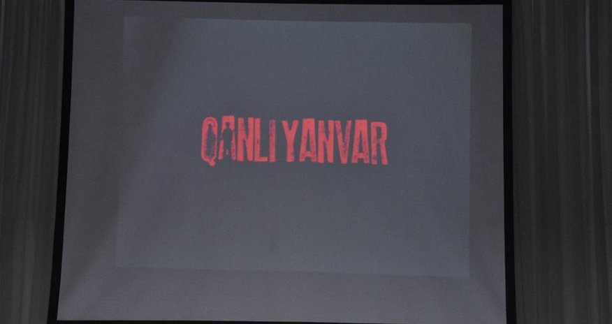 ADU-da “Qanlı Yanvar” bədii filmi nümayiş olundu - Fotolar ADU-da “Qanlı Yanvar” bədii filmi nümayiş olundu - Fotolar