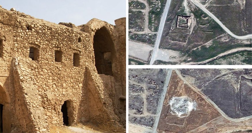 ISIS jihadis destroy oldest Christian monastery in Iraq ISIS jihadis destroy oldest Christian monastery in Iraq
