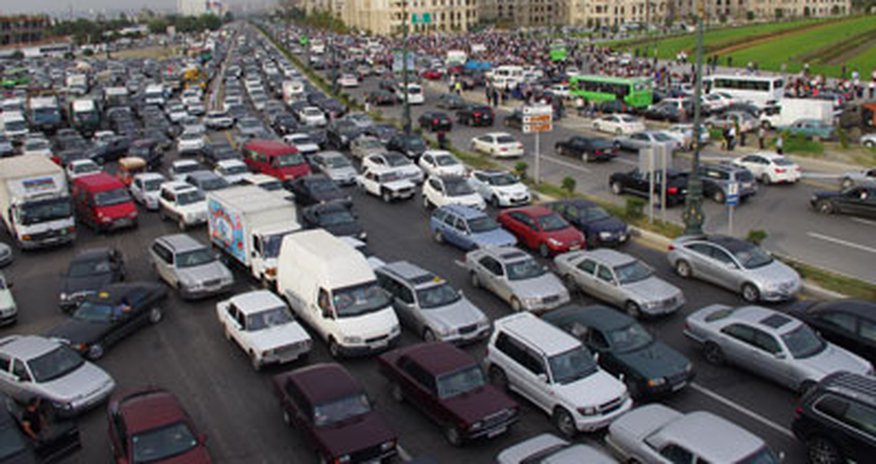 Пробки на проспекте Пробки на проспекте