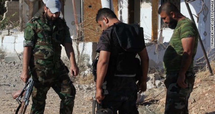 Syrian government troops retake Rabia Syrian government troops retake Rabia