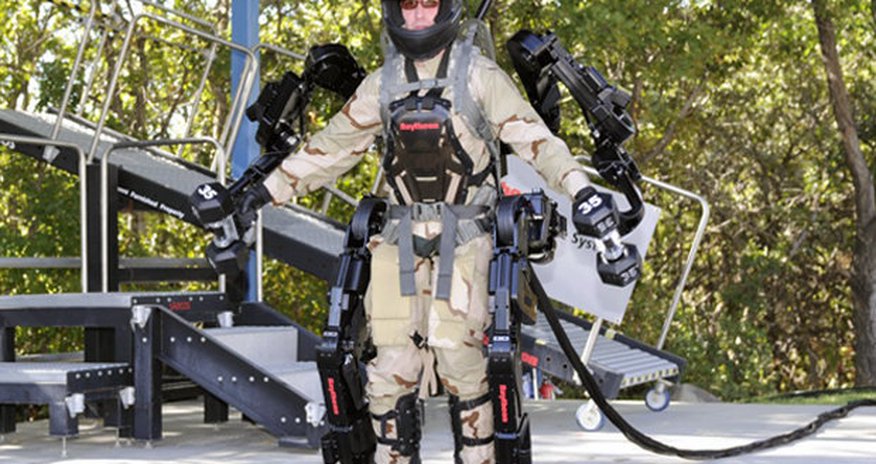 Russia develops mind-controlled 'exoskeletons' to give soldiers super-human strength Russia develops mind-controlled 'exoskeletons' to give soldiers super-human strength