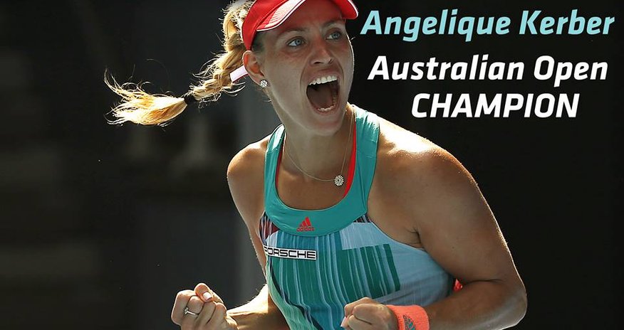 Angelique Kerber strikes another blow for late bloomers Angelique Kerber strikes another blow for late bloomers