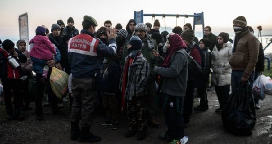 Syria civil war: Up to 70,000 refugees head to Turkey, says PM Syria civil war: Up to 70,000 refugees head to Turkey, says PM