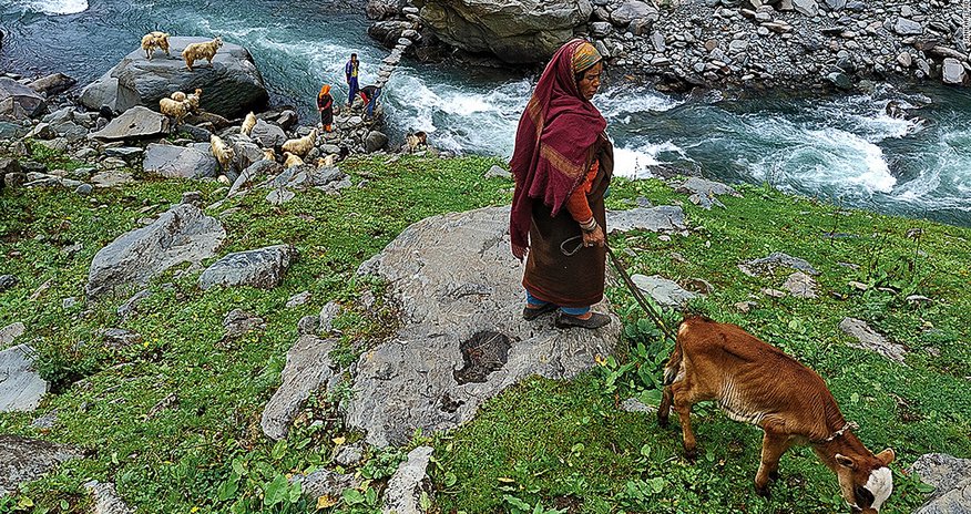 A Himalayan village on the path of Alexander the Great A Himalayan village on the path of Alexander the Great