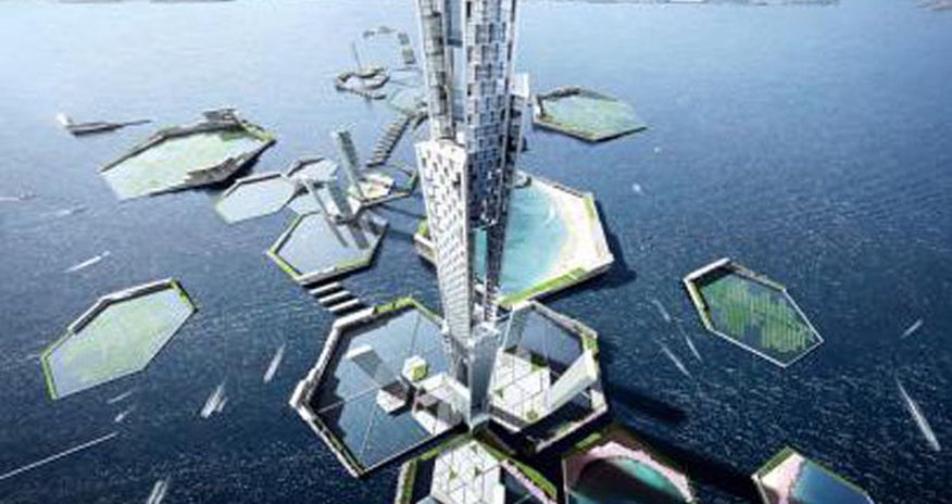 Mile-high skyscraper to DOUBLE height of world's tallest building Mile-high skyscraper to DOUBLE height of world's tallest building