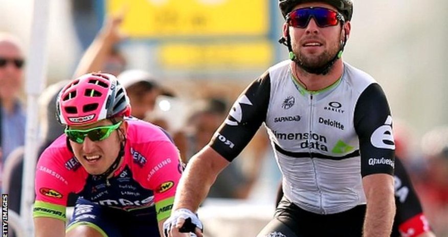 Mark Cavendish wins opening stage in Tour of Qatar Mark Cavendish wins opening stage in Tour of Qatar
