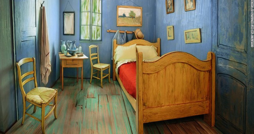 Van Gogh's bedroom is on Airbnb Van Gogh's bedroom is on Airbnb