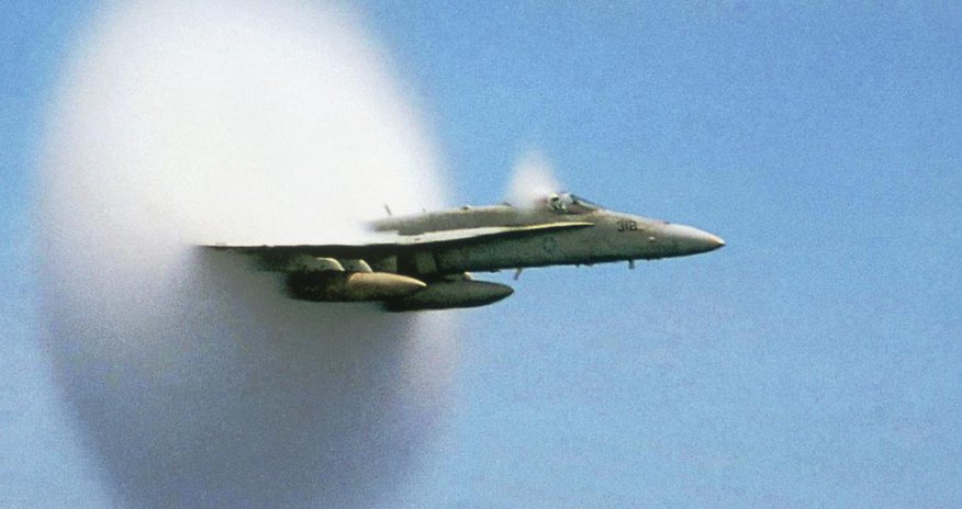 You think this is a sonic boom - but it's not You think this is a sonic boom - but it's not