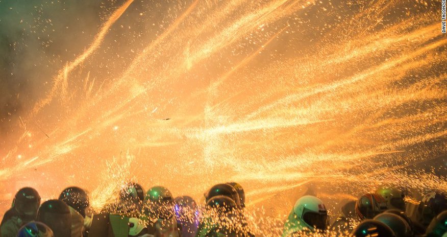 Is this the world's most dangerous fireworks festival? Is this the world's most dangerous fireworks festival?