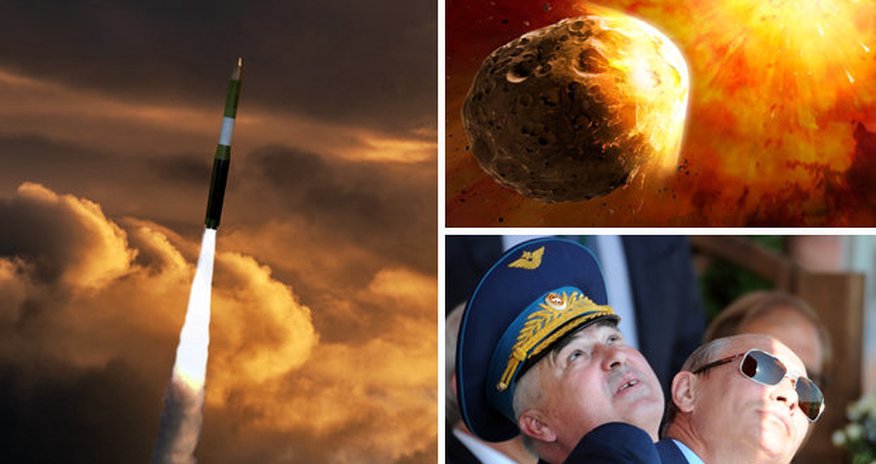 Putin to use Cold War nukes to destroy doomsday asteroids in space before they hit earth Putin to use Cold War nukes to destroy doomsday asteroids in space before they hit earth
