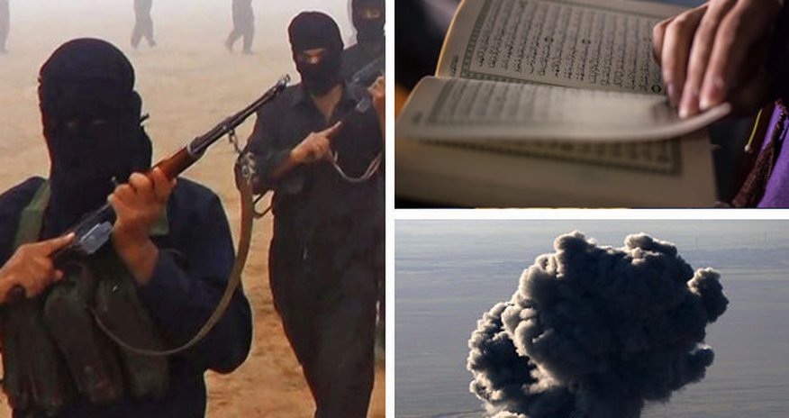 'These guys are disgusting' ISIS 'planting bombs in Korans' before fleeing territory 'These guys are disgusting' ISIS 'planting bombs in Korans' before fleeing territory