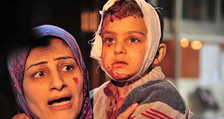 ISIS are blamed for horror bomb attacks in Syria ISIS are blamed for horror bomb attacks in Syria