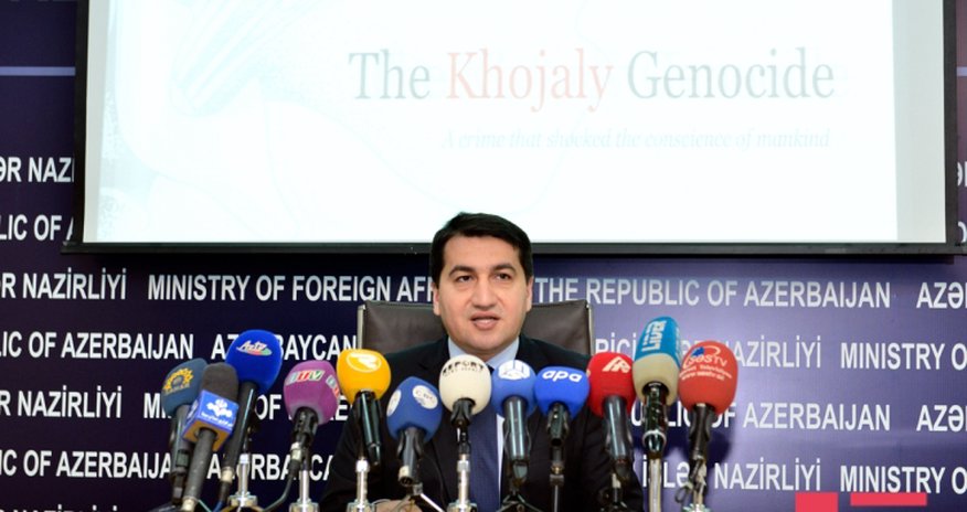 Xocalıda törədilmiş cinayətə görə Ermənistan Respublikası məsuliyyət daşıyır Xocalıda törədilmiş cinayətə görə Ermənistan Respublikası məsuliyyət daşıyır