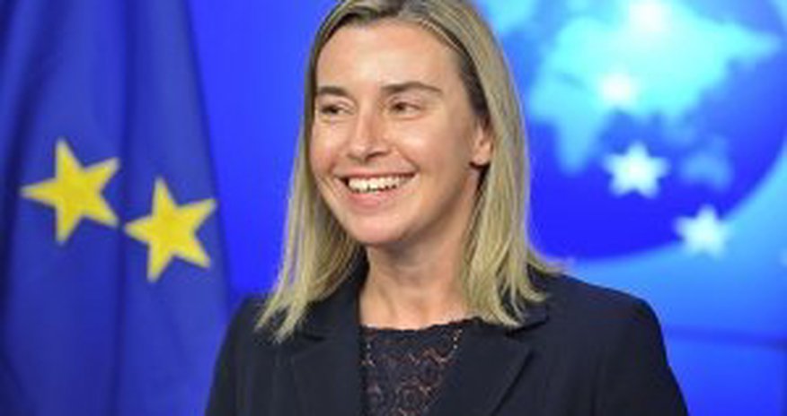 Federika Mogerininin Azərbaycana səfəri başladı Federika Mogerininin Azərbaycana səfəri başladı