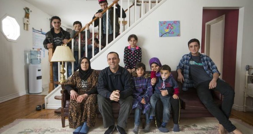 Syrian refugees settle into new lives in Canada Syrian refugees settle into new lives in Canada