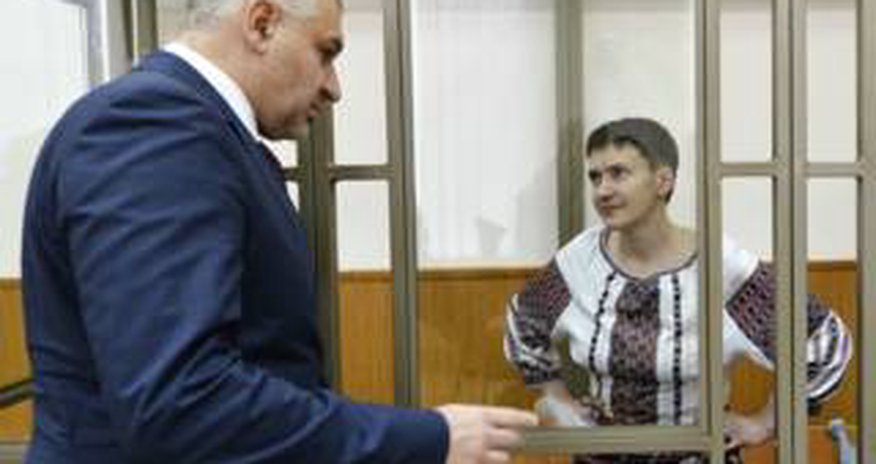Савченко начала сухую голодовку Савченко начала сухую голодовку