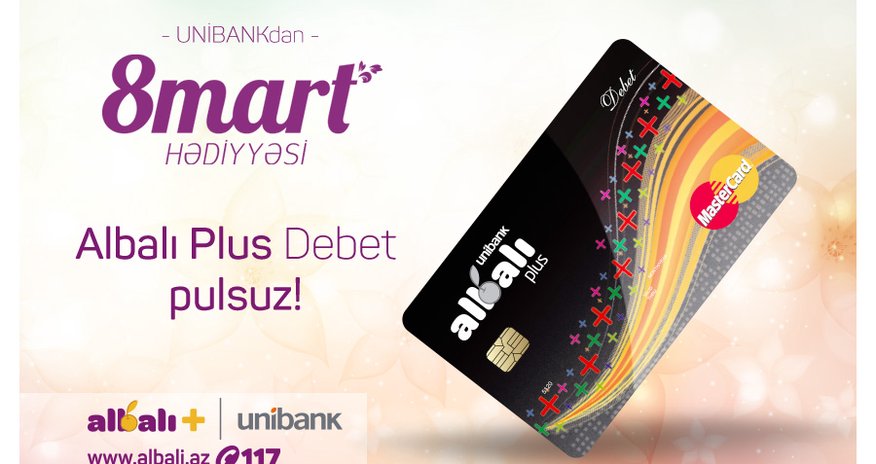 Unibankdan xanımlara hədiyyə Unibankdan xanımlara hədiyyə
