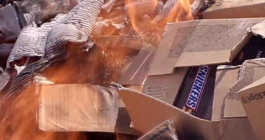 Gaza destroys thousands of Snickers bars after mass recall Gaza destroys thousands of Snickers bars after mass recall