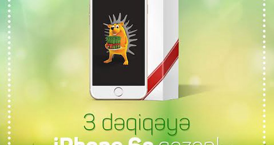 3 dəqiqəyə İPhone 6s qazan! 3 dəqiqəyə İPhone 6s qazan!