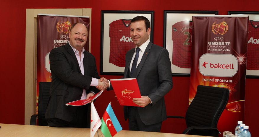 Bakcell “UEFA U-17 Avropa çempionatı Azərbaycan 2016”-nın rəsmi sponsoru oldu Bakcell “UEFA U-17 Avropa çempionatı Azərbaycan 2016”-nın rəsmi sponsoru oldu