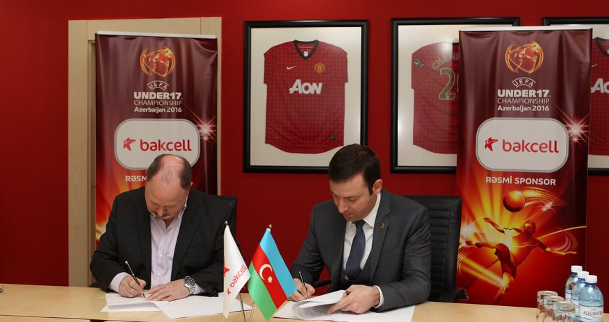 Bakcell “UEFA U-17 Avropa çempionatı Azərbaycan 2016”-nın rəsmi sponsoru oldu Bakcell “UEFA U-17 Avropa çempionatı Azərbaycan 2016”-nın rəsmi sponsoru oldu