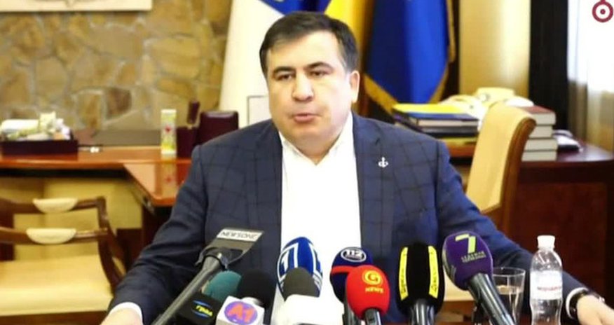 Саакашвили заговорил по-украински Саакашвили заговорил по-украински