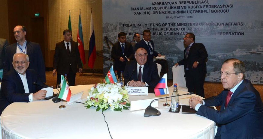Trilateral meeting of Azerbaijani, Russian, Iranian FMs has been held in Baku Trilateral meeting of Azerbaijani, Russian, Iranian FMs has been held in Baku