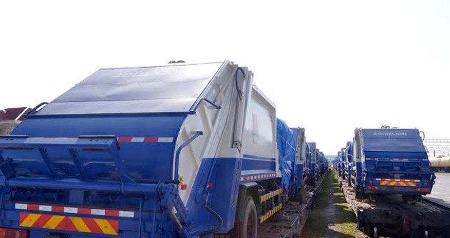 50 communal vehicles delivered to Baku from China 50 communal vehicles delivered to Baku from China