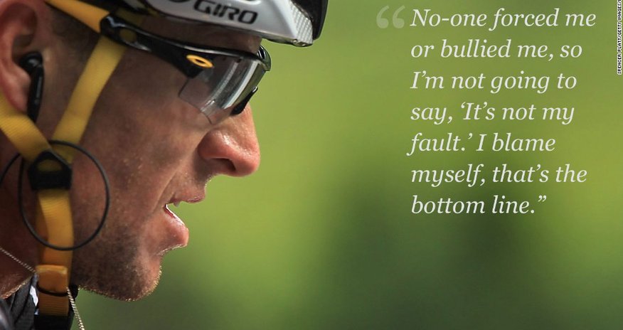 Lance Armstrong: He was a 'tragic hero' Lance Armstrong: He was a 'tragic hero'