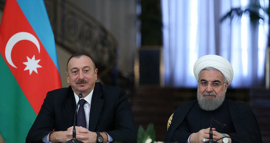 İlham Əliyev İran prezidenti ilə danışıqlarda İlham Əliyev İran prezidenti ilə danışıqlarda