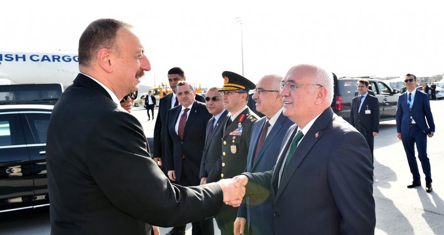 Azərbaycan Prezidentinin Türkiyəyə işgüzar səfəri başa çatıb Azərbaycan Prezidentinin Türkiyəyə işgüzar səfəri başa çatıb