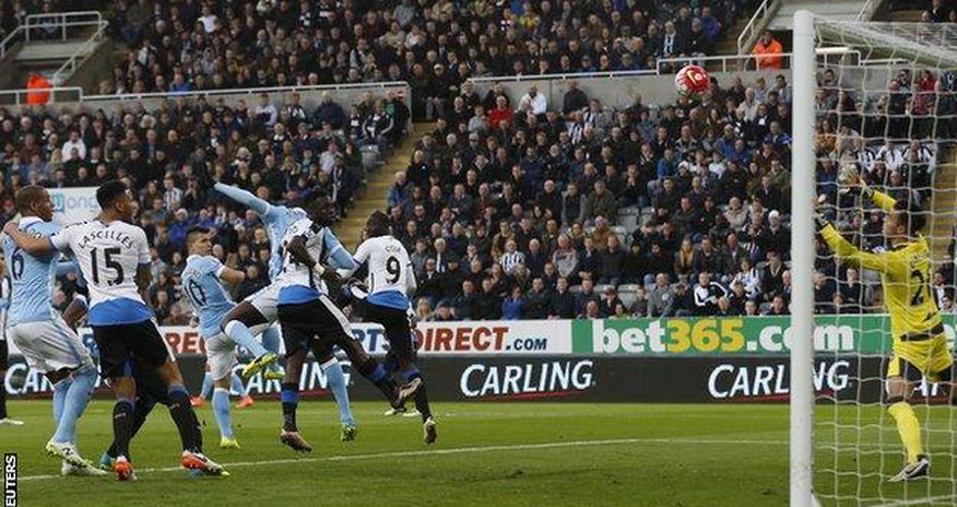Newcastle 1 - 1 Manchester City Newcastle 1 - 1 Manchester City